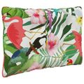 vidaXL Vankúš na vonkajšiu pohovku Polyester farebné 68,5 x 68,5 cm