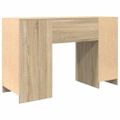 vidaXL Stôl dub sonoma 120x42x76 cm kompozitné drevo