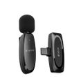 Mikrofón Devia pre smartfón Kintone USB-C čierny