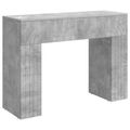 vidaXL Konferenčný stolík Betónovo sivá 102 x 35 x 75 cm