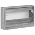 vidaXL Nástenný botník HOORN 71 x 17 x 43 cm Kompozitné drevo