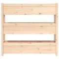 vidaXL Kvetináč 112x25x104,5 cm borovicový masív