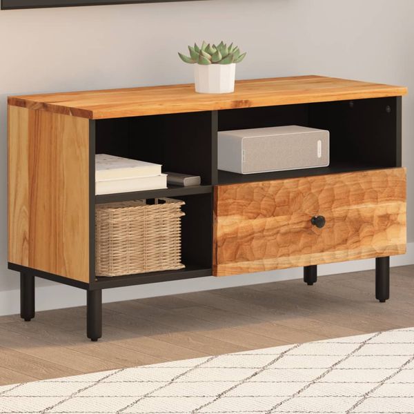 vidaXL TV skrinka 80x33x46 cm akáciový masív