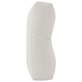 vidaXL Vankúš na paletu VIANEN 100% polyester Biela 120 x 40 x 12 cm