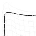 vidaXL Sieť na prívesný vozík s elastickým lanom biela 7x3,5 m PP