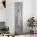 vidaXL Vysoká skrinka dub sonoma 34,5x34x180 cm spracované drevo