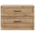 vidaXL Nočný stolík Dub artisan 62 x 34,5 x 44,5 cm Kompozitné drevo