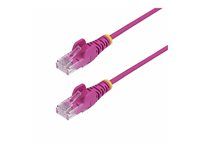 5 m ružový tenký CAT6 Ethernet kábel - N6PAT5MPKS