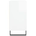 vidaXL Komoda lesklá biela 57x35x70 cm kompozitné drevo