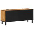 vidaXL TV skrinka Hnedá 105 x 33,5 x 46 cm Masívne mango drevo