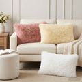vidaXL Poťah na podložku 2 pcs HEERLEN Biela 50 x 70 cm PV fleece