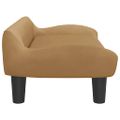vidaXL Pelech pre psa hnedý 70x40x24 cm zamat