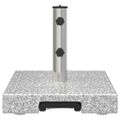 vidaXL Základňa pre slnečník Sivá 41 x 41 x 37 cm Granite