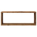 vidaXL Nástenné police 6 ks, staré drevo 60x15x23 cm, kompozitné drevo