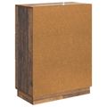 vidaXL Servírovacia skriňa so zásuvkou Staré drevo 66 x 34,5 x 87 cm