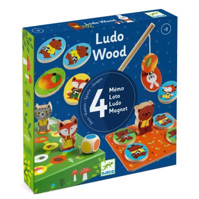 4 hry v lese Ludo Wood