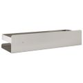 vidaXL Sprchová polica 30x10x6 cm, brúsená, nehrdzavejúca oceľ 304