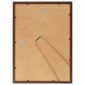 vidaXL Fotorámiky na stenu alebo stôl 5 ks hnedé 29,7x42 cm MDF