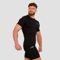Kompresné tričko High Black - GymBeam, veľkosť L