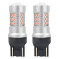 LED CANBUS 3030 24SMD T20 7443 WR21/5W Červené 12V/24V