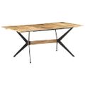 vidaXL Jedálenský stôl 180x90x76 cm mangovníkový masív