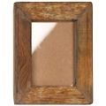 vidaXL Fotorámiky 2 ks, 23x28 cm, recyklovaný masív a skloo