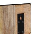 vidaXL Vešiak na kabáty 35x8x110 cm surový mangovníkový masív