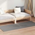 vidaXL Koberec do interiéru GALATI Sivá 200 x 80 cm Polyester
