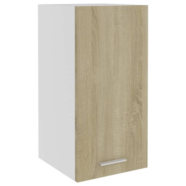 vidaXL Závesná skrinka, dub sonoma 29,5x31x60 cm, kompozitné drevo
