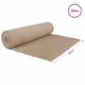 vidaXL Jutový rol Prírodná 100 x 2500 cm