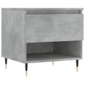 vidaXL Konferenčné stolíky 2 ks betónovo sivé 50x46x50 cm komp. drevo