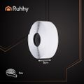 Suchý zip samolepivý Ruhhy 25807 5 m x 5 cm biely