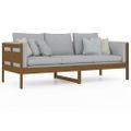 vidaXL Denná posteľ medovohnedá masívna borovica 80x200 cm