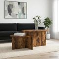 vidaXL Konferenčný stolík Dymový dub 100 x 50 x 40 cm Kompozitné drevo