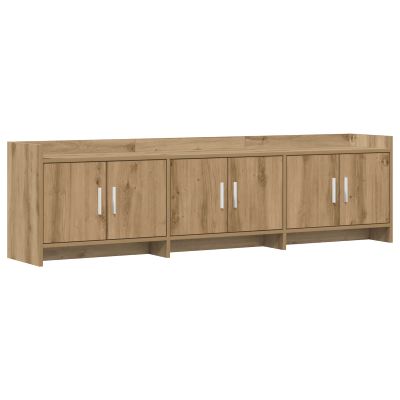 vidaXL TV skrinka 168 x 33 x 47 cm Dub artisan Kompozitné drevo