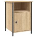 vidaXL Nočné stolíky 2 ks dub sonoma 40x42x60 cm kompozitné drevo