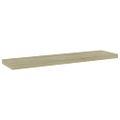 vidaXL Prídavné police 4 ks, dub sonoma 40x10x1,5 cm, kompozitné drevo