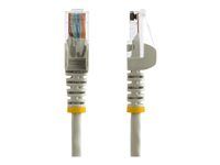 Patch kábel - RJ-45 (M) do RJ-45 (M) - 3 m - UTP - CAT 5e - lisovaný, provedenie bez hrbolčekov - sivá
