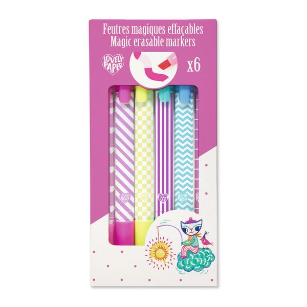 Magické fixky Zmazateľné 6ks