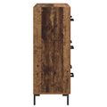 vidaXL Servírovacia skriňa Staré drevo 69,5 x 34 x 90 cm