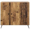 vidaXL Servírovacia skriňa Staré drevo 89 x 34,5 x 80 cm