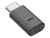 Logitech - Bezdrôtový rádiový prijímač pre slúchadlá s mikrofónom - USB-C - grafit