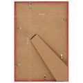 vidaXL Fotorámiky na stôl, koláž 5 ks, červené 10x15 cm, MDF