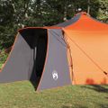 vidaXL Tipi stan 8-miestny Šedá a oranžová taft