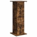 vidaXL Stojan na rastliny 2 ks Dymový dub 30,5 x 30 x 80,5 cm