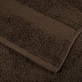 vidaXL Prémiové uteráky do sauny SOLUND 10 ks hnedé 80x200 cm 600 g/m2