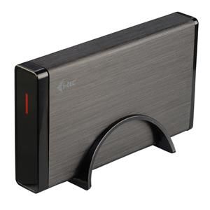 i-tec MYSAFE Advanced BLACK 3,5" USB 3.0 Hliníkový