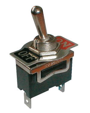 Prepínač páčkový 2pol./2pin ON-OFF 250V/10A