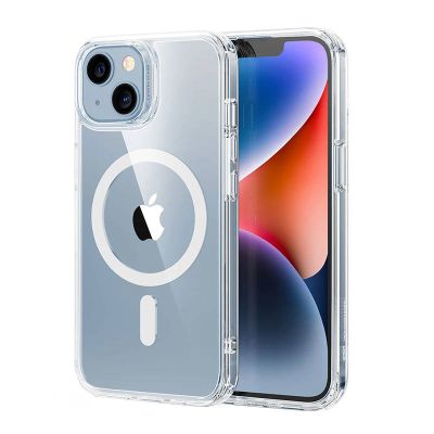 Puzdro ESR Classic Hybrid pre iPhone 14 Plus, Magsafe (číre)