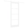 vidaXL Posuvné dvere ORKDAL Biela 83 x 211 cm